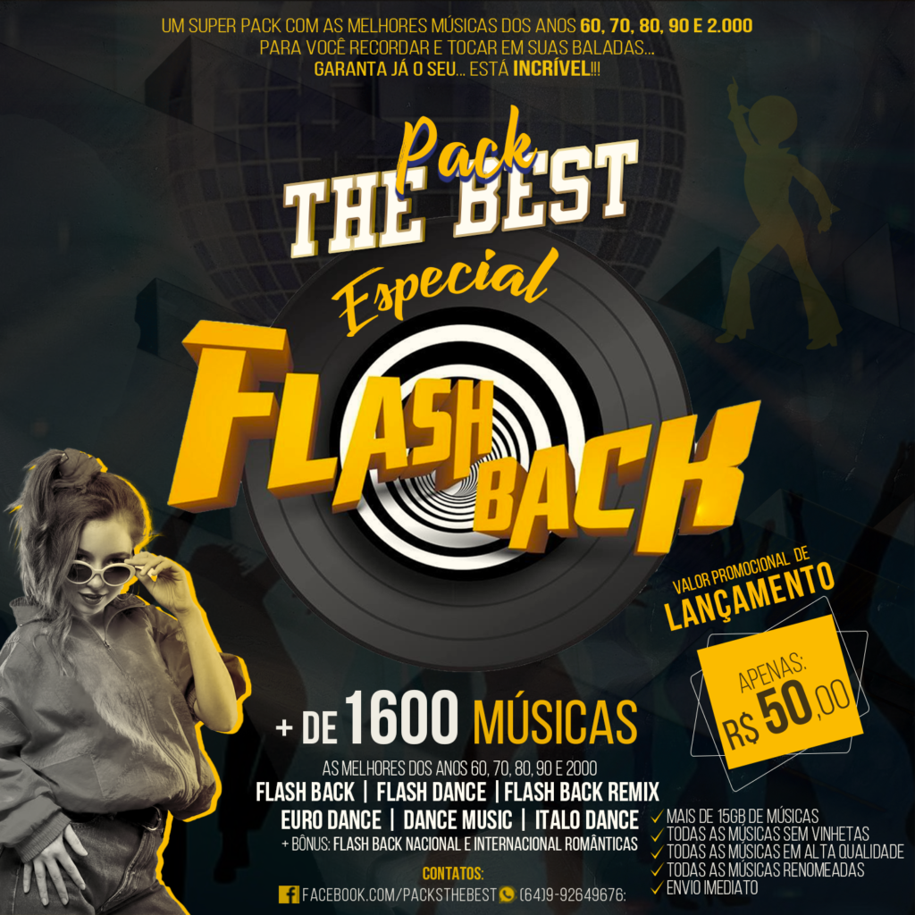 Dance internacional anos 80 90 2000 - Flash Back 